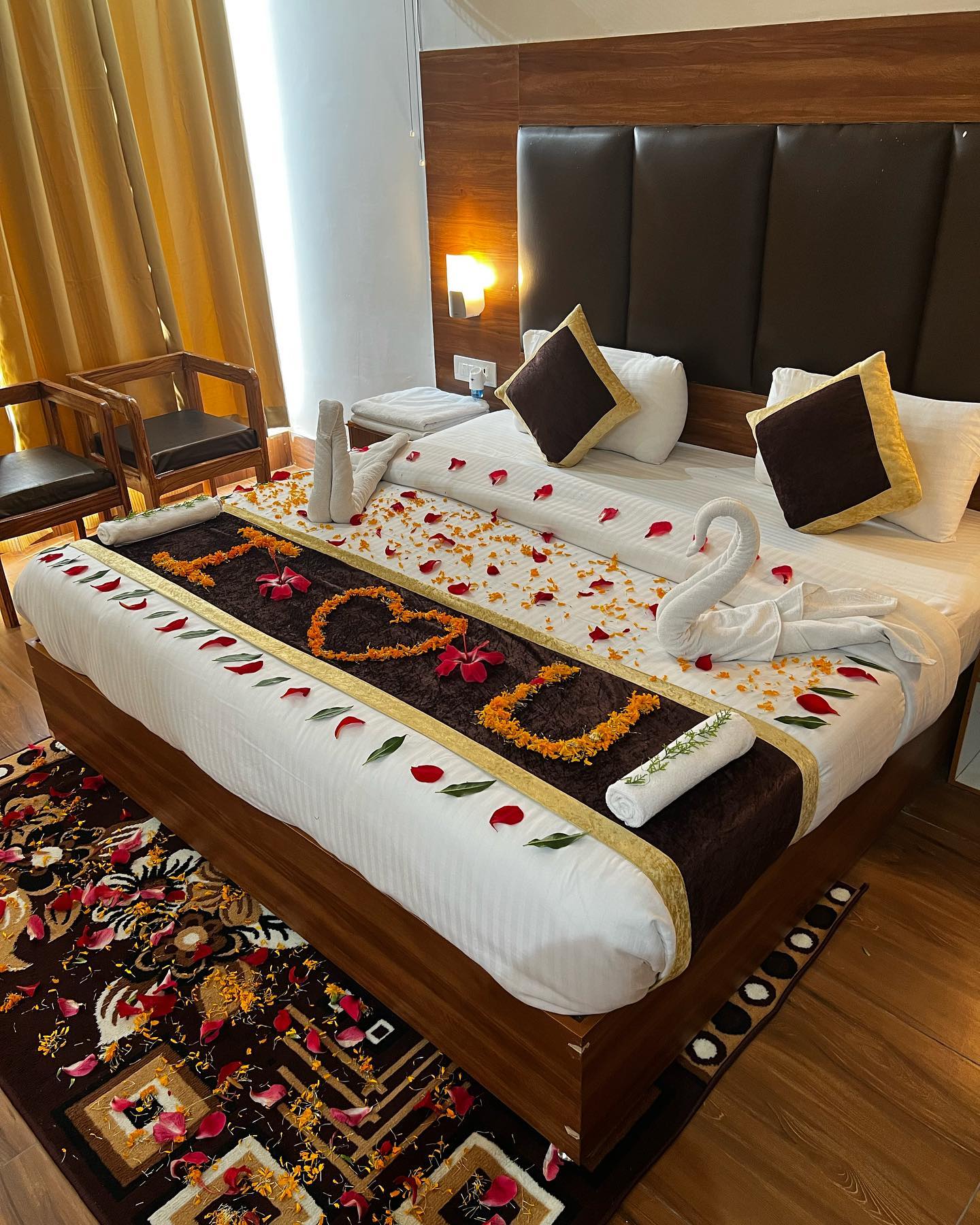 Spend your short honeymoon with Seven Corbet
