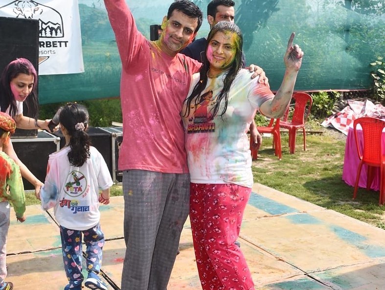 Holi Celebration in Jim Corbett