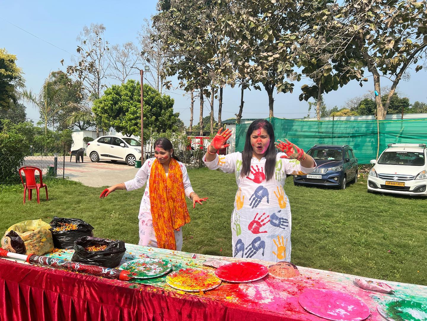 Holi Celebration in Jim Corbett