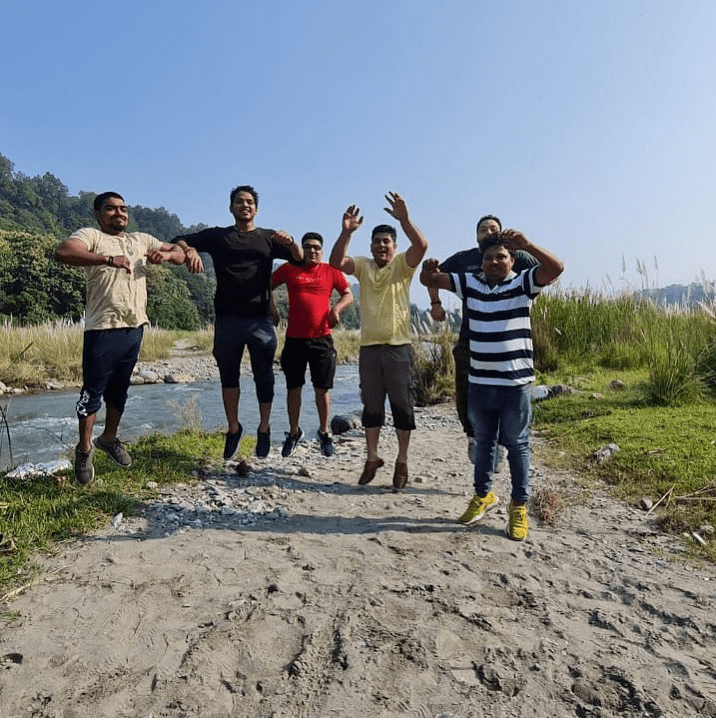 Friends group on Nature walk