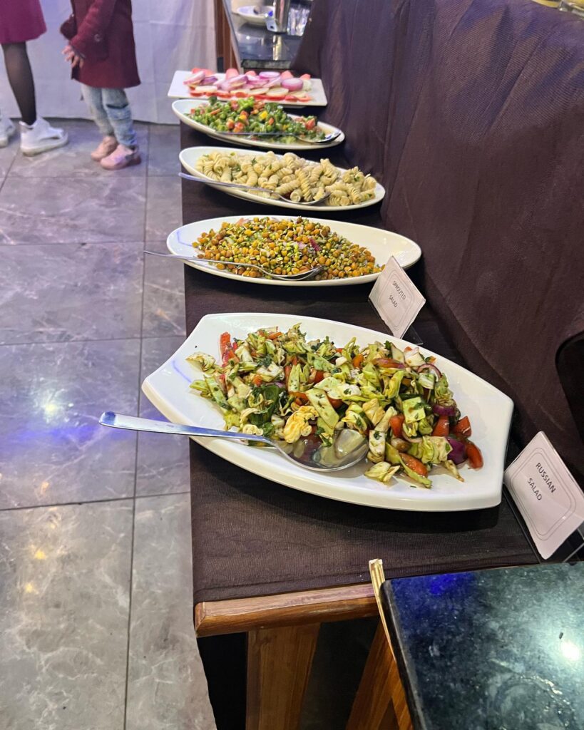 salad offered in events
