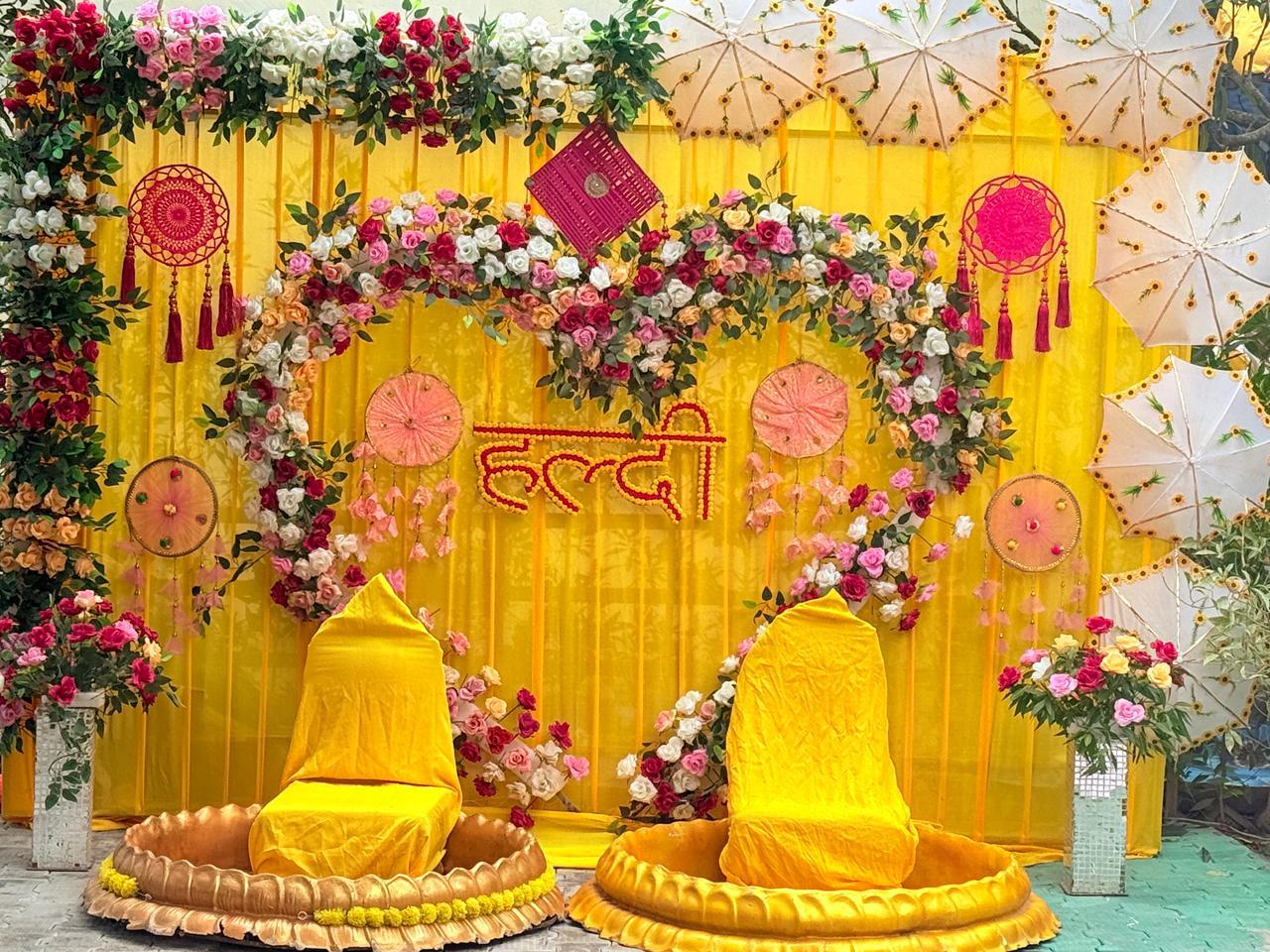 Haldi Ceremony in Jim Corbett at Seven Corbett Resort